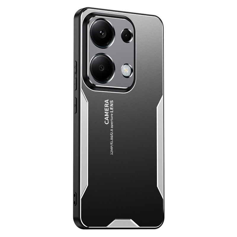 For Xiaomi Redmi Note 13 Pro 4G / Poco M6 Pro 4G Case Drop-Proof Aluminum Alloy+TPU+PC Phone Cover For Xiaomi Redmi Note 13 Pro 4G / Poco M6 Pro 4G Case Drop-Proof Aluminum Alloy+TPU+PC Phone Cover